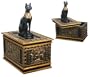 Sale - Egyptian Bastet Bast Cat Jewelry Trinket Box - Ships Immediatly !!