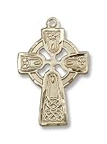 Gold Filled Celtic Cross Pendant with 18 Chain in Gift Box
