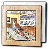 Canine Pickup Joints - 6 Inch Tile Napkin Holder