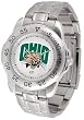 Ohio Bobcats Suntime Mens Sports Watch w/ Steel Band - NCAA College Athletics