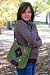 Earth Divas HC101-GR-OC Hemp & Corduroy Handbag - Green - Org. Cotton Lining