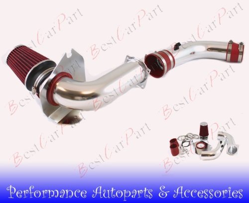 94 95 96 97 98 Ford Mustang 3.8l V6 Cold Air Intake Red (Include Air Filter) #Cai-fd003r