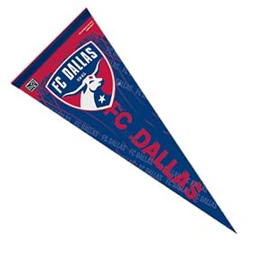 World Cup FC Dallas Royal Blue 12'' x 30'' Premium Felt Banner