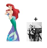 *FAN PACK* - ARIEL (The Little Mermaid) - LIFESIZE DISNEY CARDBOARD CUTOUT (STANDEE / STANDUP) - INCLUDES 8X10 (25X20CM) STAR PHOTO - FAN PACK #232IMAGE