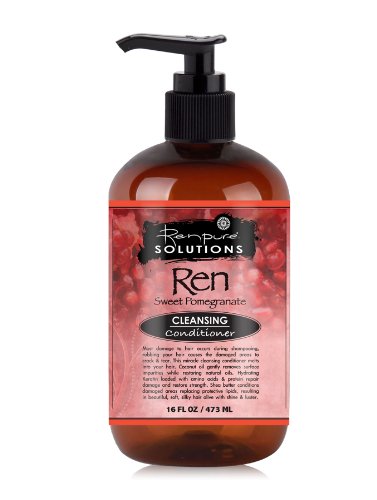 Renpure Solutions Ren Cleansing Conditioner, Sweet Pomegranate, 16 Fluid Ounce