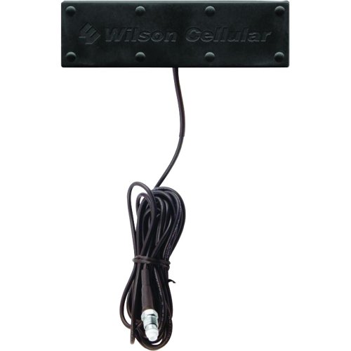 Wilson Electronics 301127 Dual Band (800-1900 MHz) Slim Low Profile Antenna with FME Female Connector and 10-Foot RG 58 Coax Cable - Velcro Backing