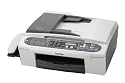 Brother FAX-2480c Color Inkjet Flatbed Fax, Copier, Phone with ADF