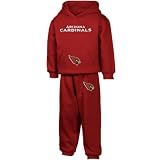 NFL Reebok Arizona Cardinals Infant Cardinal Pullover Hoodie Sweatshirt & Pants Set (12 Months)