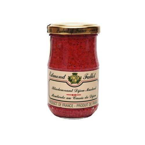 3 Fallot Dijon Black Currant Mustard, authentic imported jar traditional mustard 7 oz jar... by Edmond Fallot