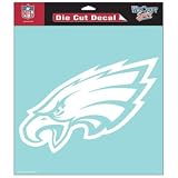 Philadelphia Eagles 8x8 Clear Die Cut Decal 