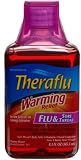 Search : Theraflu Warming Relief Flu & Sore Throat, Cherry, 8.3-Ounce Bottles (Pack of 2)