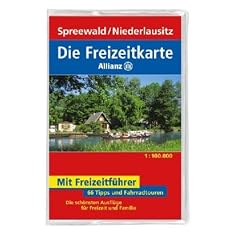 Die Allianz Freizeitkarte Spreewald, Niederlausitz 1:100 000: 66 Tipps und Fahrradtouren. Die sch�nsten Ausfl�ge f�r Freizeit und Familie