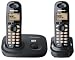 Electronics : Panasonic KXTG7302 DECT Twin - Black