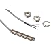 Eaton E57-08GE03-C Inductive Sensor, 3 Wire, Shielded, NPN, NO Output Type, 6.5ft Cable Connection Type, 8mm Sensing Face Diameter, 3mm Sensing Range, 10-30VDC Operating Voltage