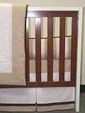 Metro Khaki/Choco 4 pc Crib Set