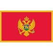 Montenegro flag 3ft x 5ft Nylon