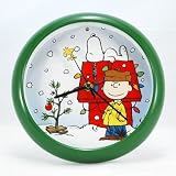 Peanuts 60th Anniversary Christmas Carol Clock