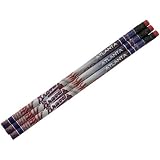 MLB Atlanta Braves 3-Pack Team Logo Pencil Set - Navy Blue