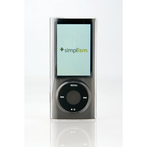 Simplism iPod nano 5th用 Dockコネクターカバー付き クリスタルシェル クリア TR-CSNN5-CL
