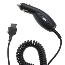 Wireless Technologies Premium Vehicle Power Charger for Samsung M300, M510, M520, T409, T729 [Retail Packaging]