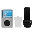 Durable Flexible Soft Clear Silicone Skin Case with Belt Clip and Armband for...