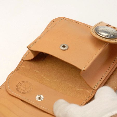 Cover image : KC,s ケーシーズ [ラレド バスケット] 折財布 【ベージュ】 wallet014