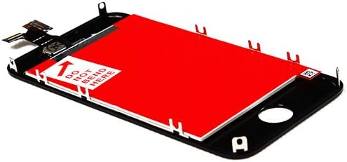 Phonescreenwarehouse® For iPhone 4 Touch Screen Digitizer LCD Display Assembly Repair Replacement Part in Black (GSM)
