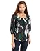 Chaus Women's Light Trails Burnout Top