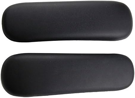High quality Global chair replacement parts arm pads armrest 2 pc black