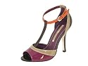 Buffalo London 10950X-440 patent eggplant 03, Damen Sandalen/Fashion-Sandalen, violett, (eggplant 3)