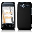 Black Rubberized Hard Phone Cover for HTC EVO Shift 4G