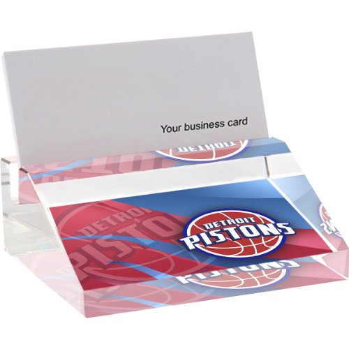 NBA Detroit Pistons Pennant Design Team Business Card Holder