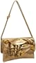 Susan Farber Juliet Small Shoulder Bag,Gold Metal,one size