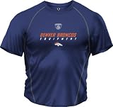 14k Yellow Gold Sporty Denver Broncos T-Shirt Pendant