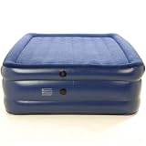 Smart Air Beds Deluxe Flock Top Raised Full Size Inflatable Air Bed Mattress