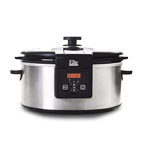 Best Offer Best Programmable Slow Cooker Platinum 6 Quart Stainless