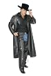 Young Men/Men DUSTER Pleather Cowboy Gunslinger Costume DUSTER for Men (Duster Only)