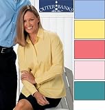 Outer Banks Ladies' Mini Houndstooth Poplin Shirt