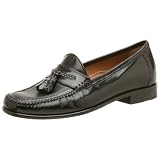 Bostonian Mens Cornetta Tassel Loafer,Black,8 W