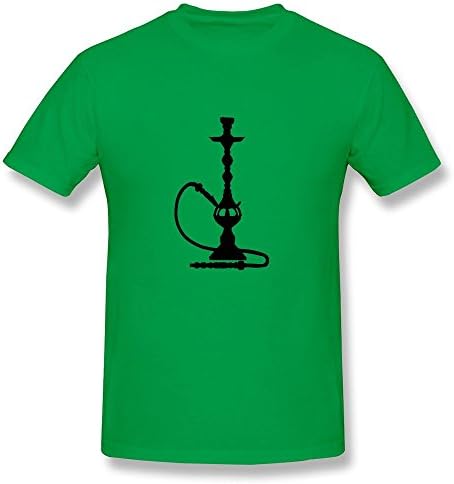 CHUXIA Shisha Tee Shirts For Man M KellyGreen