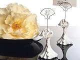 Bride and Groom Design Place Card Holder (Set of 18)
