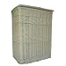 White Rectangular Laundry Basket Large (E01-404L)
