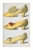 Ladies' Fancy Dress Shoes in Yellow and Straw, 1900 by T. Watson Greig poster print,22.7 in. x 34 in