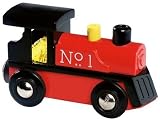 BRIO 33240 Wooden Railway System: Light & Sound Steam Engine