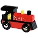 BRIO 33240 Wooden Railway System: Light & Sound Steam Engine