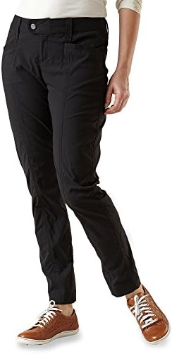 Royal Robbins Women's Discovery Pencil Pant, 4/Regular, Jet Black