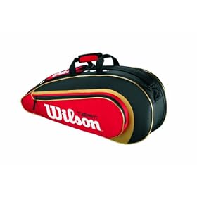 Wilson BLX Team II Triple Bag (Red)Wilson BLX Team II Triple Bag