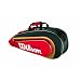 Wilson Tennistasche BLX Team Triple, rot