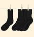 5 Pairs of Ribbed Sports Socks