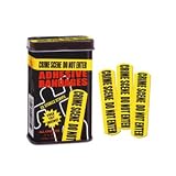 Crime Scene Adhesive Bandages in Tin Box with Free Toy Inside